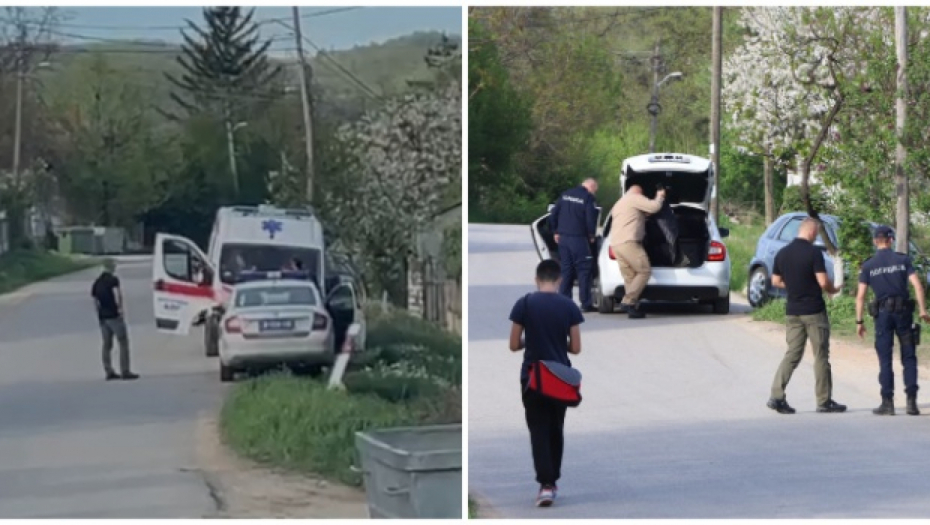 DRAMA ISPRED KUĆE DANKINOG UBICE Dojurila Hitna pomoć, tu su i dve ekipe inspektora