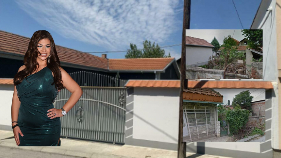 MILJANA KULIĆ ŽIVELA U ZAPUŠTENOJ I TROŠNOJ KUĆI! Ovako je izgledao njen porodični dom u Nišu, a danas sve izgleda potpuno drugačije