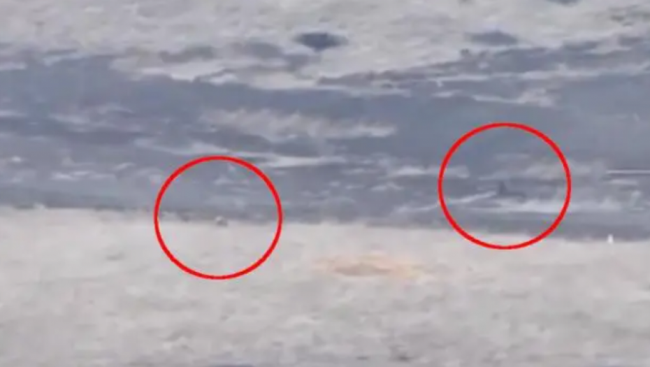 TEŠKA BEŽANIJA NA FRONTU Vojska izdominirala na motociklima (VIDEO)