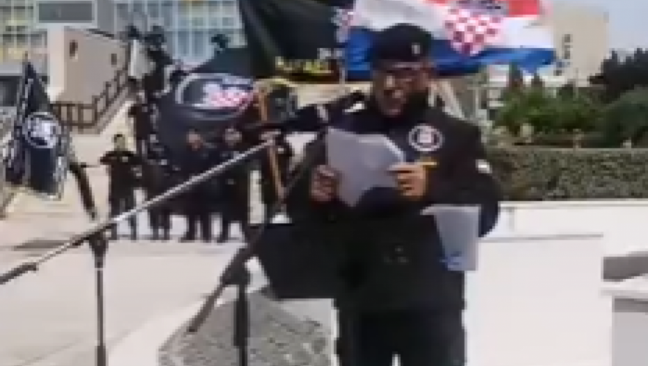 SKANDAL U SPLITU Uz pokliče "za dom spremni" obeležena godišnjica osnivanja NDH
