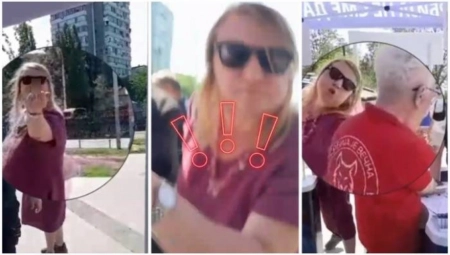 PSUJU, PRETE, ALI I UDARAJU Ovako se ponaša Srbija koja je "protiv nasilja", nemile scene u centru grada (VIDEO)