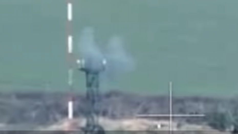UKRAJINA OBJAVILA SNIMAK UDARA NA RUSKI SISTEM ZA ELEKTRONSKO RATOVANJE (VIDEO)