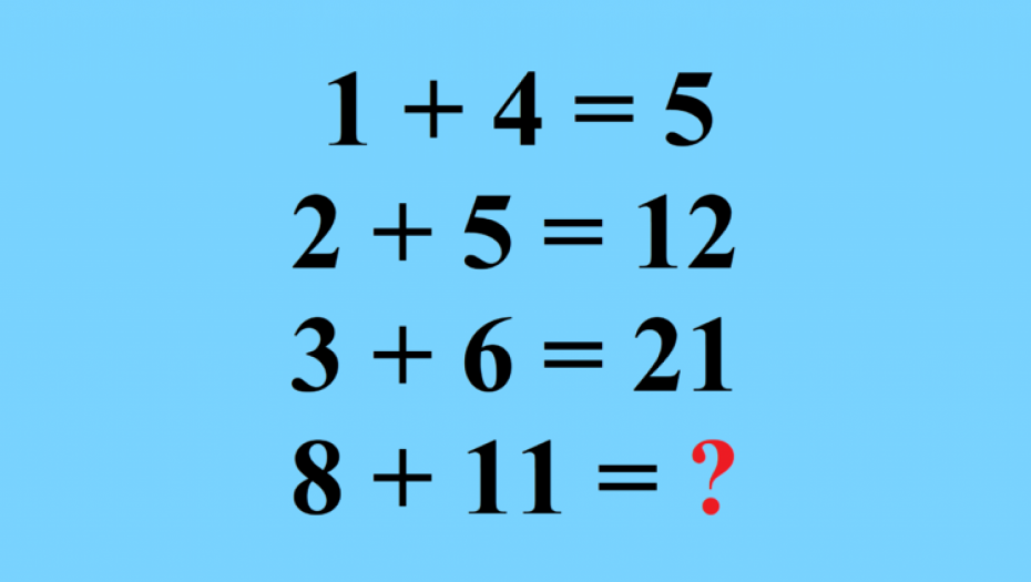 SAMO ZA GENIJALCE Možete li ovu matematičku mozgalicu da rešite za manje od 5 sekundi