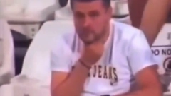 KAKVA SCENA NA BRDU Navijač Partizana merio puls zbog igre crno-belih (VIDEO)