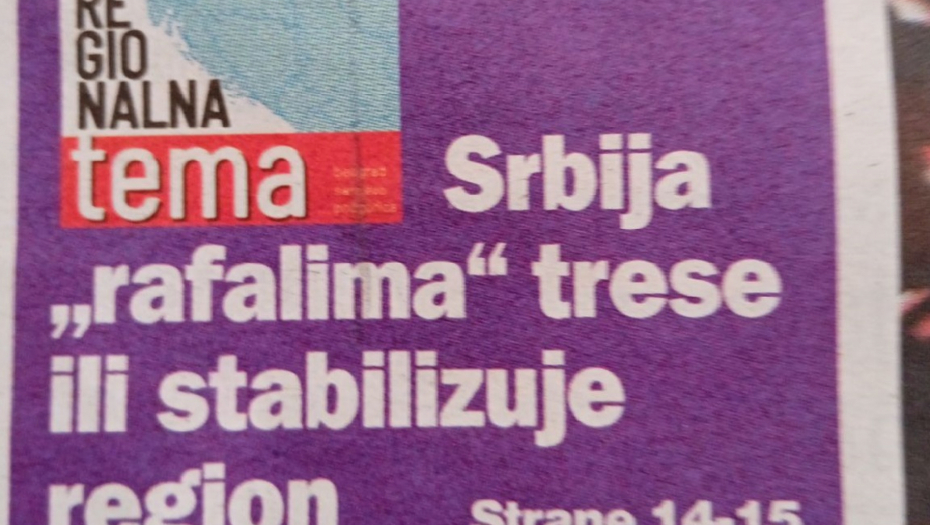 NAPAD NA VOJSKU SA TRI ADRESE Udružili se da sruše srpske "rafale"
