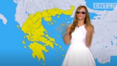 MEŠA KAO NA ŠIPCI Grčka voditeljka vremenske prognoze POMUTILA UM gledaocima (VIDEO)