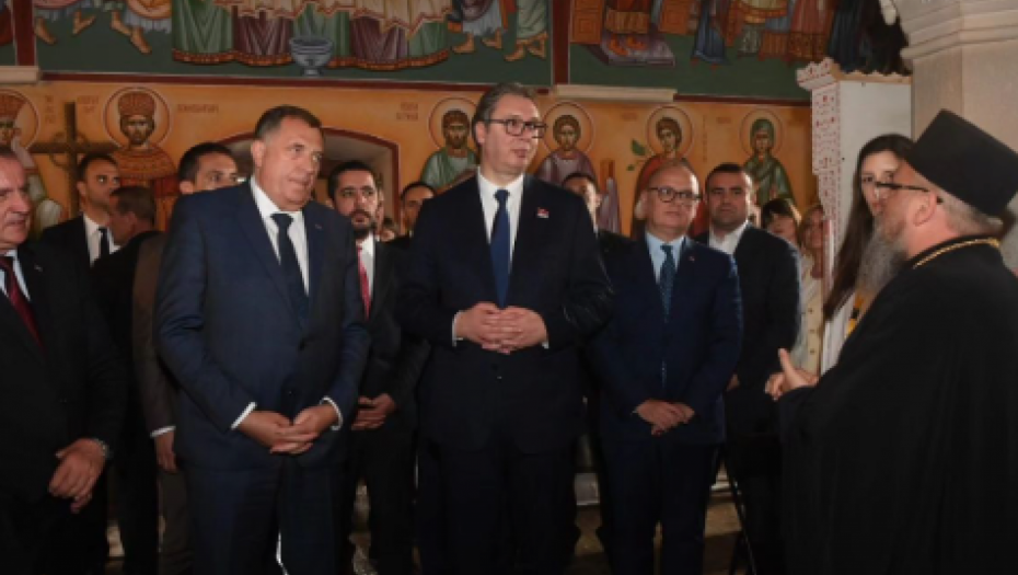 VUČIĆ U POSETI MANASTIRU I MUZEJU ŽITOMISLIĆ Ovo je obećanje koje je predsednik dao