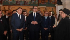 VUČIĆ U POSETI MANASTIRU I MUZEJU ŽITOMISLIĆ Ovo je obećanje koje je predsednik dao