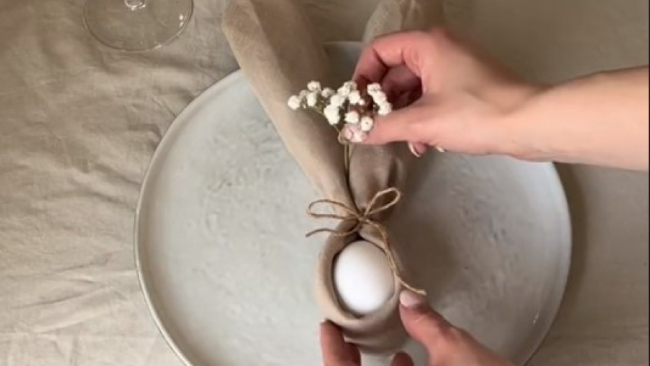NE BACAJTE LJUSKE OD JAJA Napravite originalnu dekoraciju za Uskrs uz samo par koraka! (VIDEO)