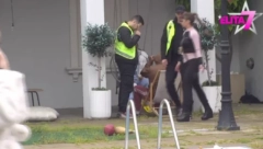 MILJANA ŽELI DA SE DISKVALIFIKUJE? Skandal na imanju, obezbeđenje hitno uletelo, Teodora Delić uplašena!