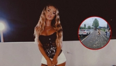 TEODORA DŽEHVEROVIĆ NEPREPOZNATLJIVA! Evo gde smo uhvatili pevačicu, bez trunke šminke, dok je u besnoj mašini čekao on!