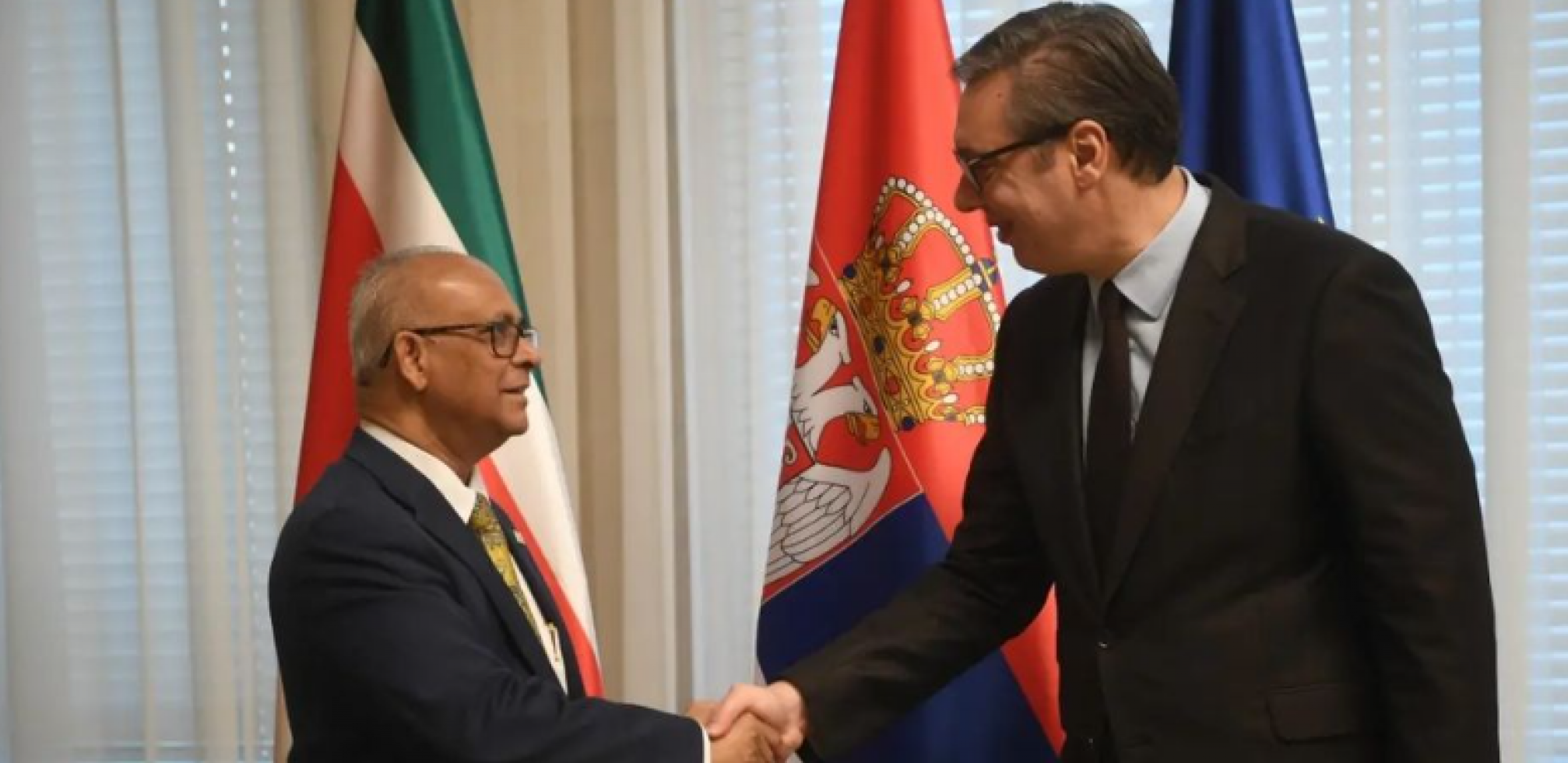 VUČIĆ SE SASTAO SA ALBERTOM RAMDINOM: Naše dve zemlje su opredeljene da u narednom periodu deluju u pravcu razvoja