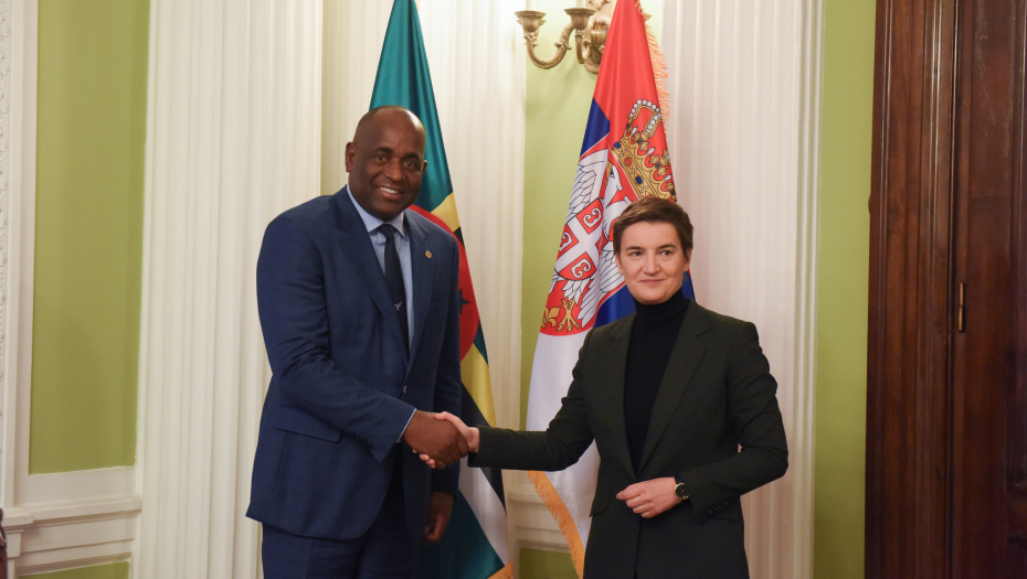 POTVRĐENO PRIJATELJSTVO DVE ZEMLJE Brnabić sa predsednikom Vlade Dominike (FOTO)