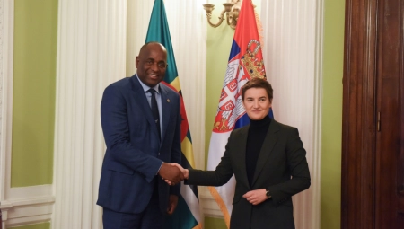 POTVRĐENO PRIJATELJSTVO DVE ZEMLJE Brnabić sa predsednikom Vlade Dominike (FOTO)