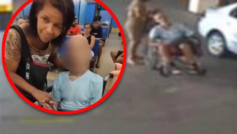 UZNEMIRUJUĆE! POJAVIO SE NOVI SNIMAK Evo kako je žena dovela mrtvog "ujaka" u banku (VIDEO)