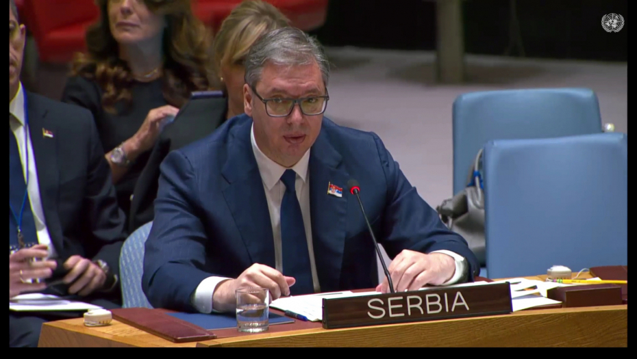POGLEDAJTE MOĆAN VUČIĆEV NASTUP NA SEDNICI SB UN: Ovo je rekao pred celim svetom u ime Srbije (VIDEO)