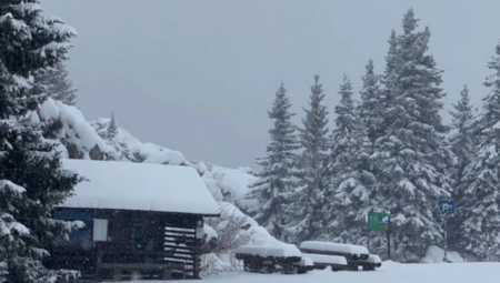 U HRVATSKOJ PAO SNEG Hladni front sa severa doneo sunovrat temperature - ovde je snežni prekrivač visok 30cm!