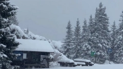 U HRVATSKOJ PAO SNEG Hladni front sa severa doneo sunovrat temperature - ovde je snežni prekrivač visok 30cm!