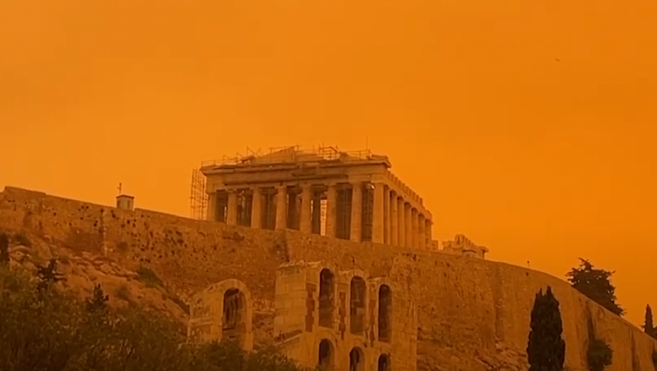AFRIČKA PRAŠINA PARALISALA ATINU Narod u šoku - "Ljudi, šta je ovo?" Ovako sad izgleda glavni grad Grčke (VIDEO)