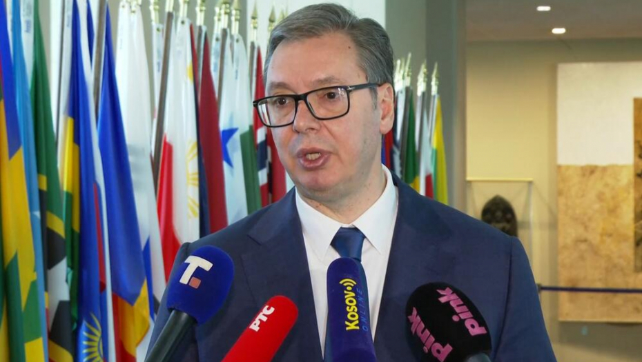 "ONO ZA ŠTA STE SE ZAKLELI SVOM NARODU JE SVETINJA!" Vučić se javio uživo iz Njujorka: Upozorio sam ih na posledice... (VIDEO)