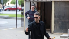 BOJANIN BIVŠI MUŽ SKRHAN OD BOLA! Ognjen Janković stigao na groblje, ispred kapele ga sačekali oni!