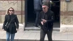 POTRESNE SCENE NA NOVOM GROBLJU KIDAJU DUŠU! Andrija Miloševič nem od tuge, u pratnji supruge izjavio saučešće porodici Bojane Janković