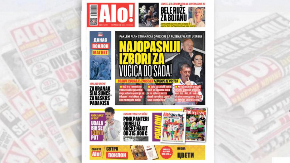 BOJKOT IZBORA JE IZMIŠLJEN I ZAPRAVO NE POSTOJI Pakleni plan za rušenje vlasti u Srbiji