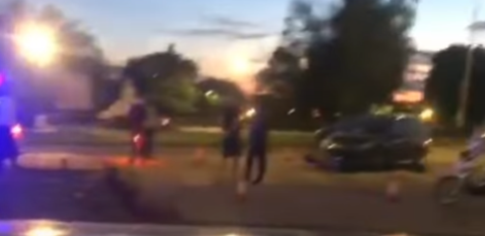 JEZIVA SCENA U VLASOTICU Devojku pokosio automobil (VIDEO)