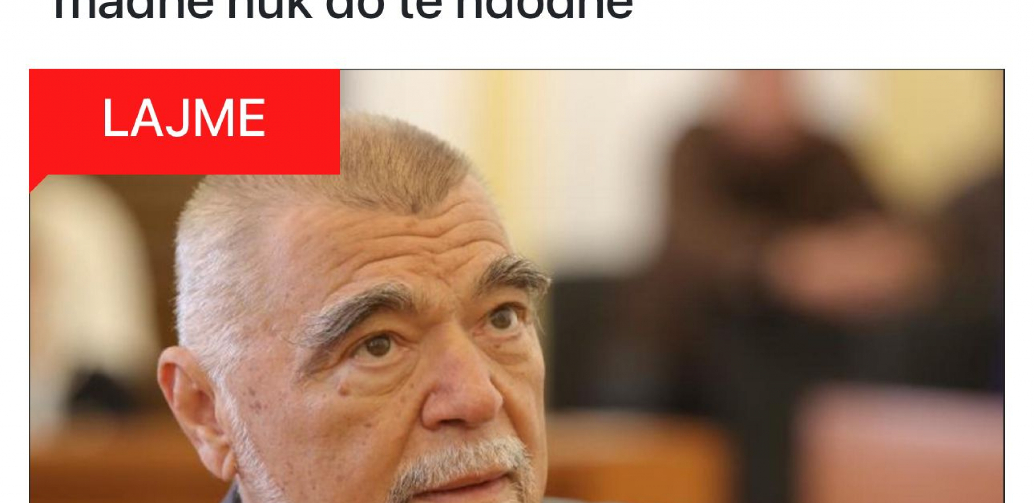 ALBANSKI MEDIJI SLAVE MESIĆA Masovno preneli izjavu u kojem najsramnije vređa Vučića i preti da Srbija neće biti "velika" (FOTO)