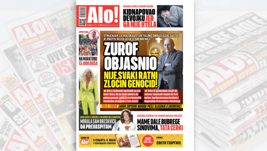 NIJE SVAKI RATNI ZLOČIN GENOCID! Stručnjak za Holokaust detaljno obrazložio zašto je protiv rezolucije o Srebrenici