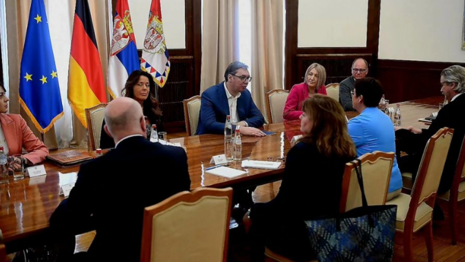 VUČIĆ SE SASTAO SA PATRICIJOM LIPS Otvoreno o svim pitanjima koja trenutno opterećuju inače odlične odnose Srbije i Nemačke!