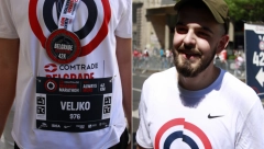 STRUNE ZAMENIO ASFALTOM Podvig talentovanog srpskog muzičara na Beogradskom maratonu (VIDEO)
