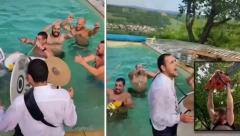 "ŽIVEĆE OVAJ NAROD!" Pogledajte šta su momci uradili na proslavi 1. maja! (VIDEO)