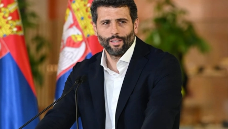 Aleksandar Šapić na obeležavanju Dana sećanja na žrtve genocida na Srbima, Jevrejima i Romima u NDH