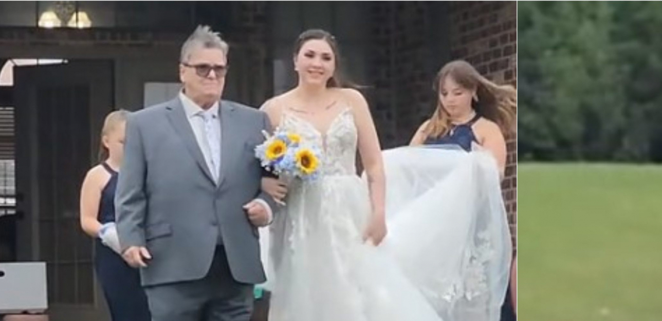 MISLILI SMO DA JE KRAVA Bizarna scena na venčanju (VIDEO)