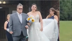 MISLILI SMO DA JE KRAVA Bizarna scena na venčanju (VIDEO)