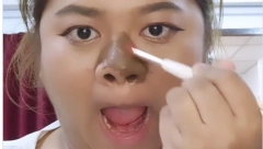 CEO INTERNET JOJ SE SMEJE Devojka pokušala da SUZI NOS, a onda su stvari krenule po zlu (VIDEO)