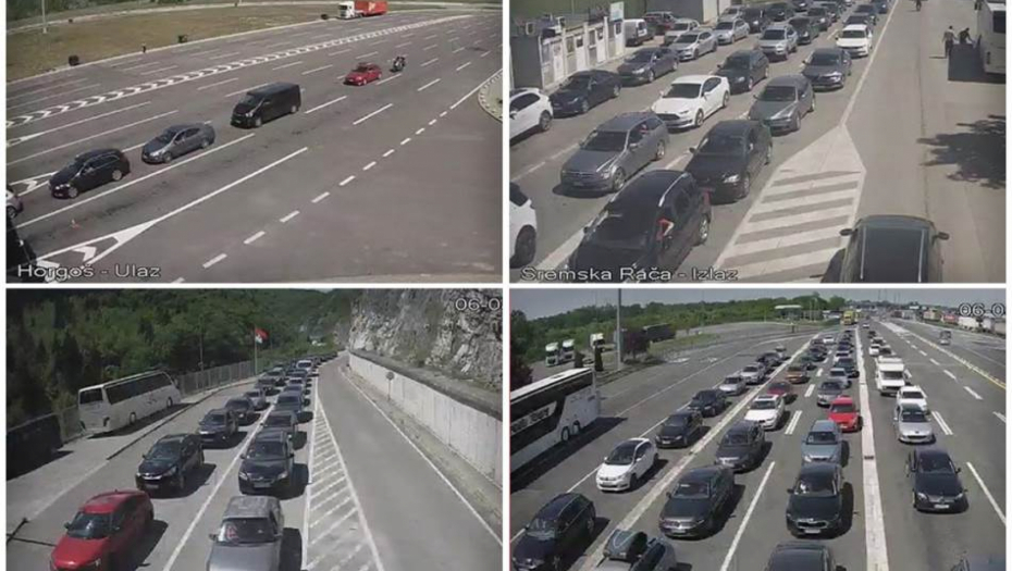 AMSS: Dobri uslovi za vožnju; Na prelazima bez zadržavanja