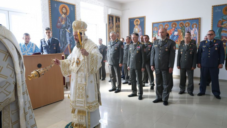 PONOS SRBIJE PROSLAVIO SVOJU KRSNU SLAVU! Generalštab Vojske obeležio sveti dan u kasarni na Banjici (FOTO)