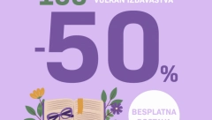 Vulkanovih 100 najčitanijih naslova na popustu od 50%