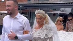 VENČALI SE MILICA KEMEZ I BORA SANTANA Sa svih strana odzvanja rafal kalašnjikova, otkriveno i kako se mlada sada preziva