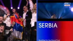 TEYA DORA PLAČE I MAŠE SRPSKOM ZASTAVOM! Reakcija naše predstavnice na Evroviziji sve oduševila, evo šta je uradila