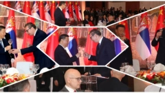OVAKO JE IZGLEDAO SVEČANI RUČAK KOJI JE VUČIĆ PRIREDIO SI ĐINPINGU "Neka živi čelično prijateljstvo" (FOTO)