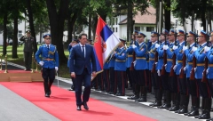 Ministar Gašić obišao Generalštab Vojske Srbije (FOTO)