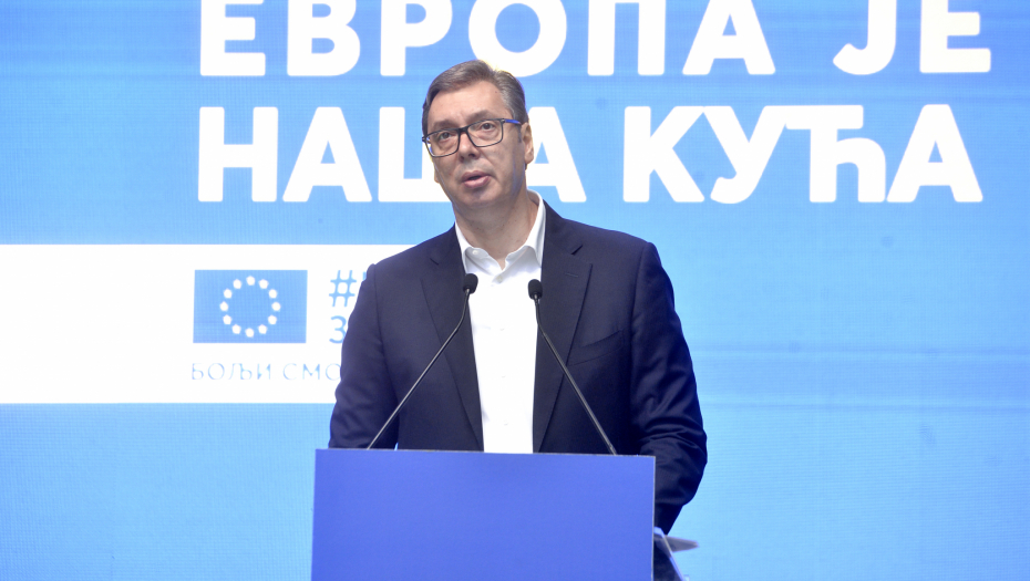 KLJUČNA PORUKA PREDSEDNIKA VUČIĆA: Hvala vam što o Srbiji brinete i što Srbiju poštujete!