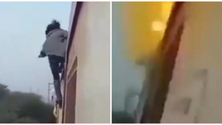 DEČKO SE POPEO NA VOZ DA NAPRAVI SELFI, A ONDA JE SEVNULO Snimljena jeziva scena, ovo je sve zgranulo (VIDEO)