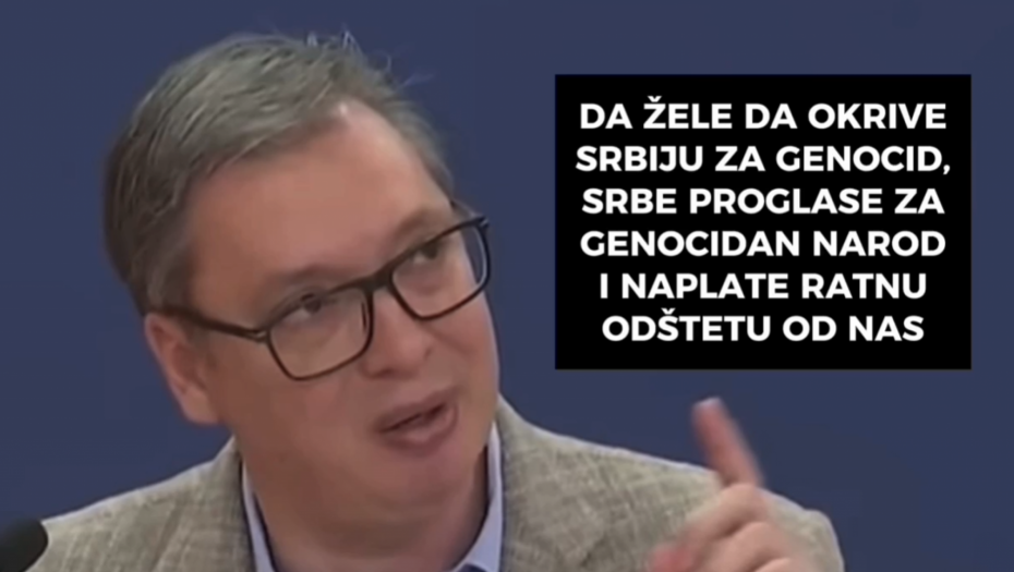 BOŠNJACI POTVRDILI DA JE VUČIĆ BIO U PRAVU! Evo protiv čega se predsednik bori svom snagom (VIDEO)