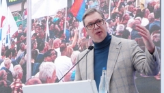 JA GARANTUJEM SAMO JEDNO Vučić podigao Lazarevac na noge: Teško mogu da nas pobede, ponosno nosimo srpsku trobojku! (FOTO/VIDEO)