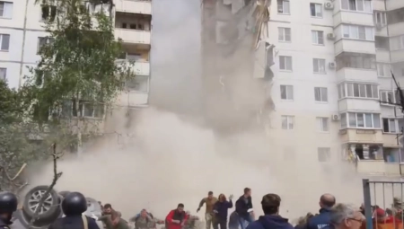 ZASTRAŠUJUĆI SNIMAK GRANATIRANJA BELGORODA Ima poginulih i povređenih (FOTO/VIDEO)