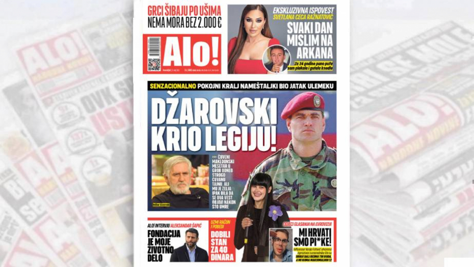 SENZACIONALNO Pokojni kralj nameštaljki bio jatak Miodragu Ulemeku: Džarovski krio Legiju!